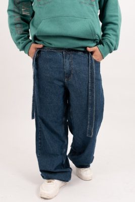 5573 - Pantalon Tucuma - Jean Rigido Baggy Fit