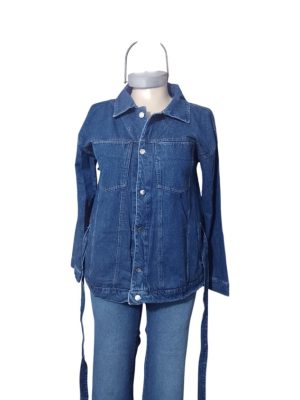 6112 - Campera Tandil con Cinto - Jean Rigido