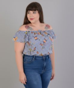 3172 - Blusa Pera - Fibrana estampada