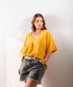 3727 - Remera Belgaum - Lino