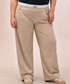 Alternative view of 7702 - Pantalón Bendigo - Crep Cintura Doble