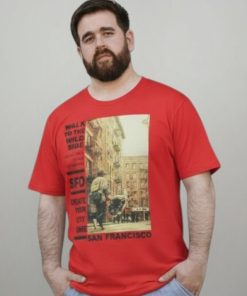 1701 - Remera Básica WALK SAN FRANCISCO – Jersey Estampada