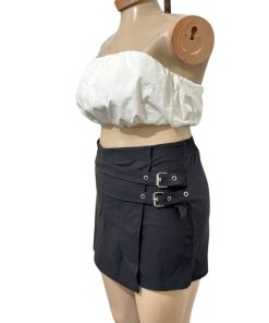 Alternative view of 2257 - Short/Pollera Emma - Bengalina Elastizada