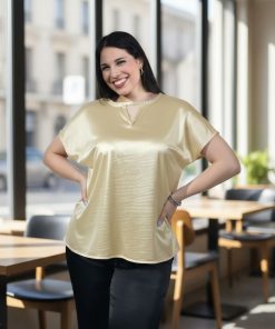 Alternative view of 3731 - Remera Zoe - Saten
