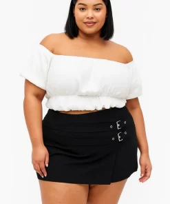 2257 - Short/Pollera Emma - Bengalina Elastizada