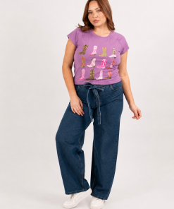 Alternative view of 39031 - Remera Texana - Algodón Estampado