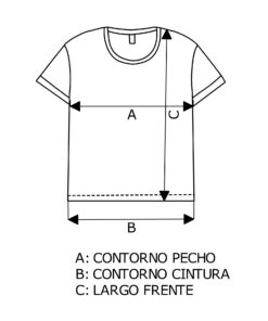 Alternative view of 3986 - Remera Uyacali - Algodón Estampado
