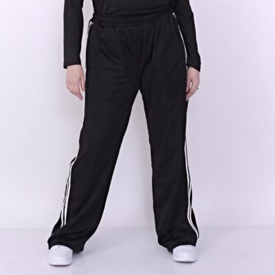 7713 - Pantalón Rawson - Frizado Deportivo con Tiras al Costado