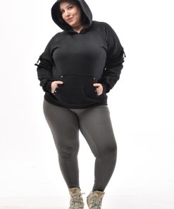 44121 - Buzo Entre Rios - Frisa con Hebilla en Manga y Tachas en Bolsillo