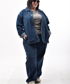 6112 - Campera Tandil con Cinto - Jean Rigido