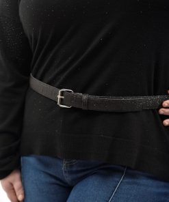 1111154 - Cinturon Glitter Classic - Eco Cuero