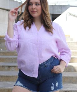 71000 - Camisa Rayada - Lino