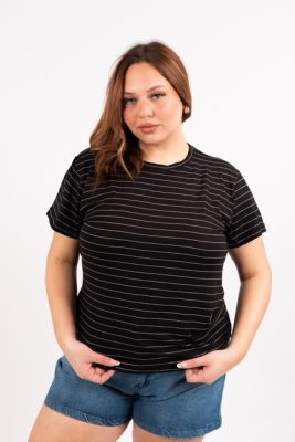 39081 - Remera Melocoton - Viscosa Rayada