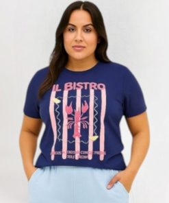 39085 - Remera Langosta - Algodon Estampado
