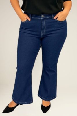 5587 - Pantalón Papaya - Jean Elastizado Flare