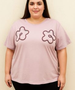 Alternative view of 73007 - Remera Flor Brillo - Jersey