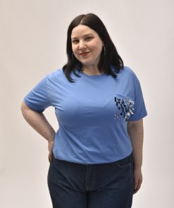 73011 - Remera Bolsillo Piedra - Jersey