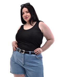 5114 - Musculosa c/Top y Tasas c/Elastico - Morley Viscosa Elastizada