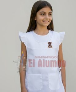 6811 - Ponchito de Nena - Bordado Oso