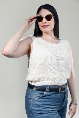 73031 - Musculosa Tejida c/Forro