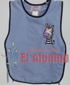 Alternative view of 6812 - Ponchito de Varón con Bordado - Cebra