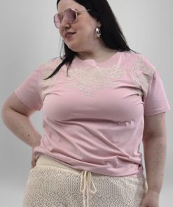 Alternative view of 73022 - Remera Viscosa con Algodon Elastizado - Bordada