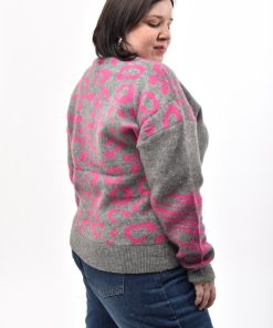 Alternative view of 77004 - Sweater Animal Print