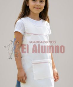 6808 - Poncho De Nena con Broches