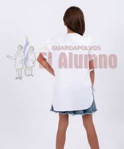 Alternative view of 0683 – Poncho Niña c/Cinta Rosa