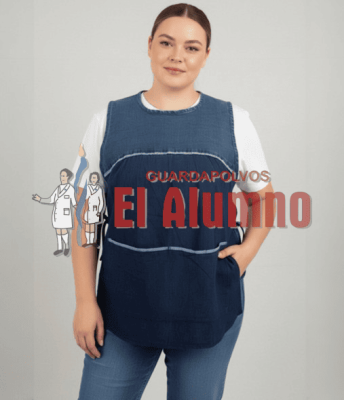 6916 - Poncho Adulto Jeans