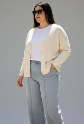 77006 - Sweater Cárdigan Tejido