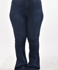 Alternative view of 5600 - Pantalón Elastizado Oxford con Alforzas