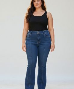 5600 - Pantalón Elastizado Oxford con Alforzas