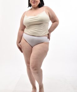 72003 - Bombacha Lisa con Encaje X 12U.