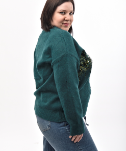 Alternative view of 77005 - Sweater con Lentejuelas y Roturas