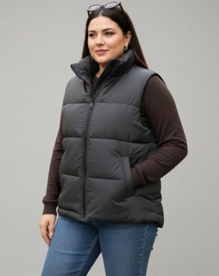 76503 - Chaleco Puff - Microfibra y Guata