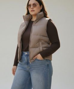 Alternative view of 76503 - Chaleco Puff - Microfibra y Guata