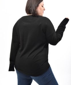 Alternative view of 77002 - Sweater Brillo en el Frente