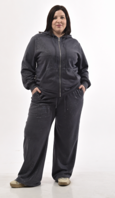 74003 - Conjunto de Frisa Campera y Pantalón con brillo