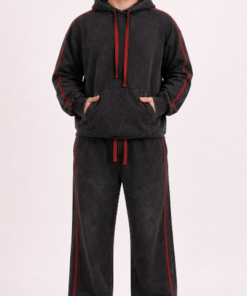 74004 – Conjunto de Buzo con Pantalón Gastado - Rustico