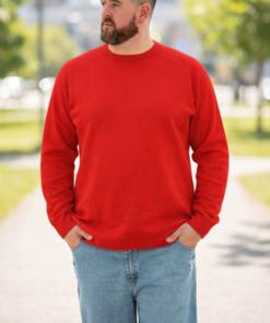 Alternative view of 77003 - Sweater Básico - Lana Hipoalergénica Premium - Sin acrílico