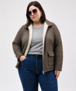 77505 - Campera con Piel Interior - Paño