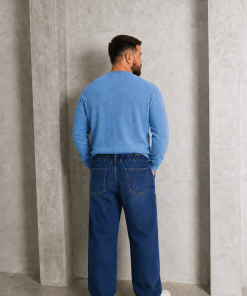 Alternative view of 5553 - Pantalón Sidney - Jean Rígido C/ elástico