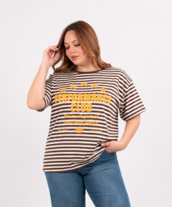 Alternative view of 39056 - Remera Performance - Jersey Rayado Estampado