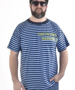 39061 – Remera Island – Jersey Rayado Estampado