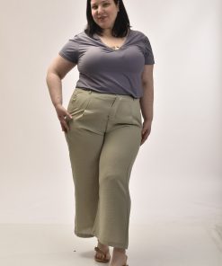 7721 - Pantalon Crop - Lino