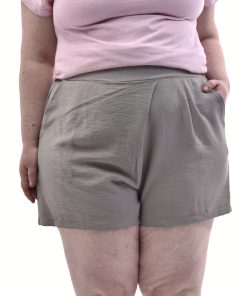70004 - Short Pinzado - Lino