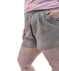 Alternative view of 70004 - Short Pinzado - Lino