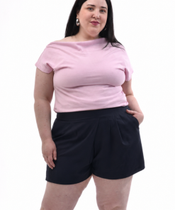 70004 - Short Pinzado - Lino
