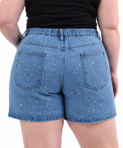 Alternative view of 70060 - Short Jolie - Jean c/ brillos